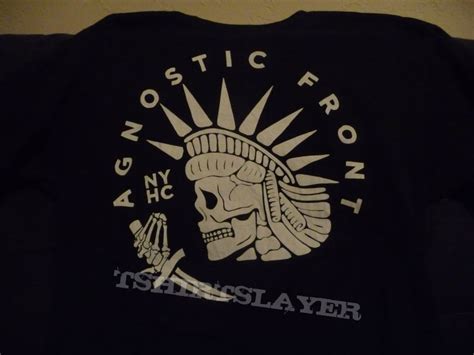 Agnostic front tour shirt | TShirtSlayer TShirt and BattleJacket Gallery