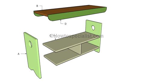 Storage bench plans | HowToSpecialist - How to Build, Step by Step DIY ...