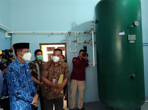 Diresmikan Bupati RSUD Dr Sayidiman Mulai Gunakan Generator Oksigen