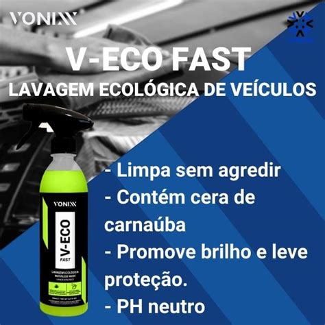 V Eco Fast Lavagem A Seco Cera De Carna Ba Vonixx Ml Yamase