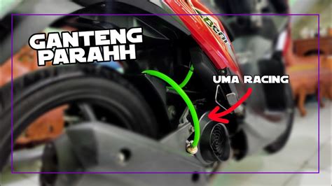 Pasang Tutup Oli Selang Hawa Uma Racing Di Beat Fi Youtube