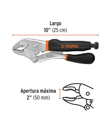 Pinza Presi N Curva Truper Ppt Cx Herramientas Pergamino