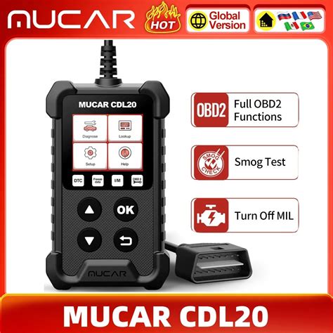 Mucar Esc Ner Automotriz Cdl Obd Lector De C Digo Para Comprobar La