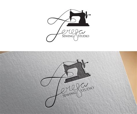 Serious Masculine Business Logo Design For Teresas Sewing Studio By