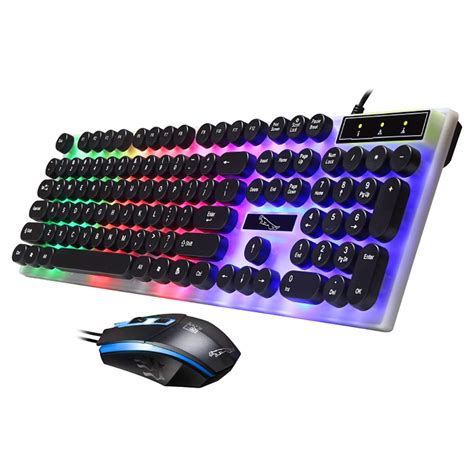 Buy Zgb G Keyboard Wired Usb Gaming Mouse Flexible Polychromatic Led