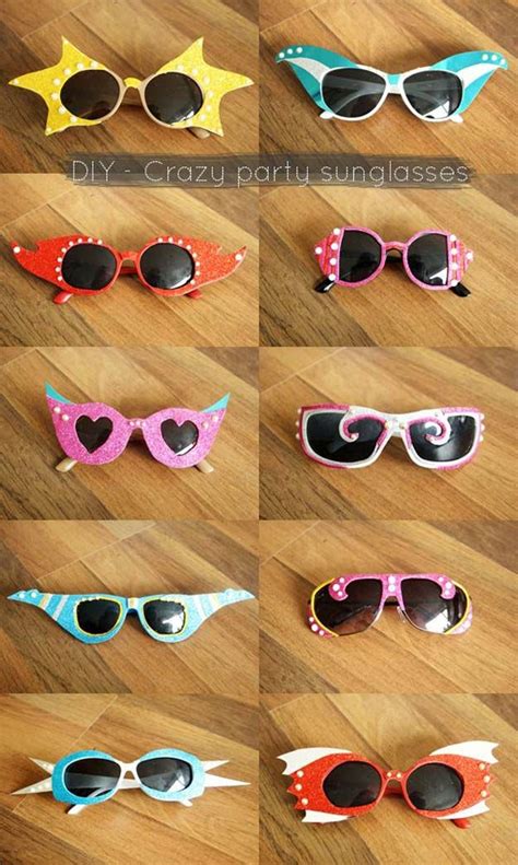 35 Super Stylish Diy Sunglasses Makeovers Kid Party Favors Crazy