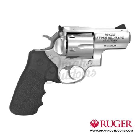 Ruger Super Redhawk Alaskan Stainless Revolver Rd Rem Magnum