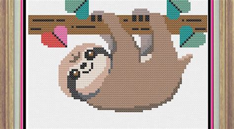 Minecraft Sloth Pixel Art