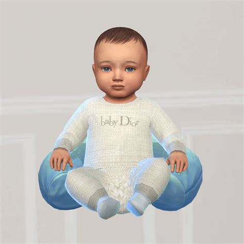 Platinumluxesims — Infants Luxe Bd Set And Kitty Onesie • 6 Swatches