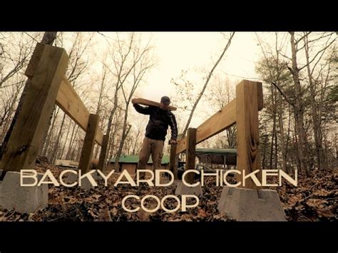 Chicken Coop Build Part 1 YouTube