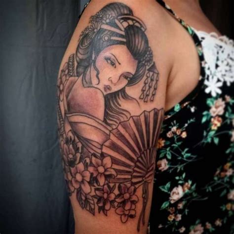 Tatuagem De Gueixa Inspira Es Lindas Para A Sua Tattoo Geisha