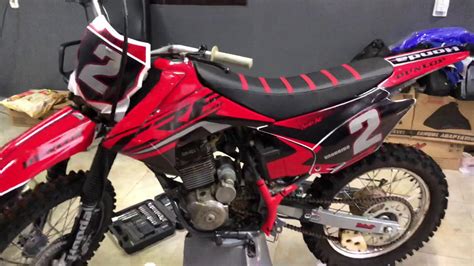 Bros Roupa De Crf Preparada Pra Trilha Motor De Xr200 Kit 230 Kits