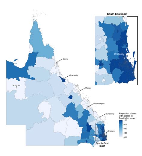 Socio‐economic status and access to fluoridated water in Queensland: an