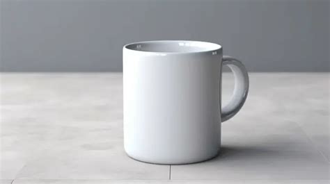 Cup Mug Clipart Vector White Mug Vector 3d Realistic Ceramic Coffee