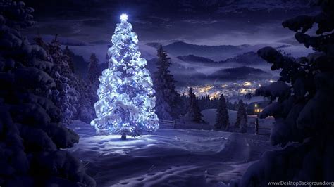 Forest Christmas Tree Wallpapers - Wallpaper Cave