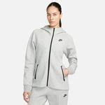 Nike Sweat à Capuche NSW Tech Fleece 24 Coupe Vent Gris Noir Femme