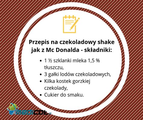 Shake Jak Z Mcdonald Jedzmy Zdrowo Pl