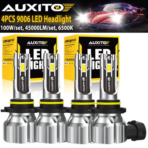 X Auxito Hb Led Combo Headlight Bulbs High Low Beam Kit