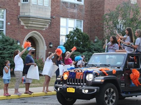 Manhasset Secondary School Class Of 2020 Celebrated With Parade