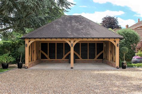 Oak Garages Traditional Oak Garages Gallery Extrawide Frames