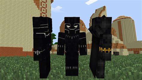 Black Panther Minecraft Modsuperheroes Unlimited 60 Suit Showcase Youtube