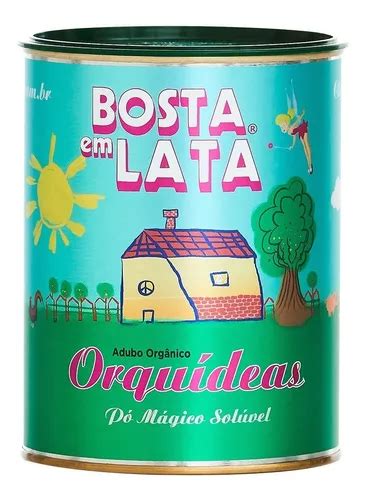 Fertilizante Org Nico Bosta Em Lata Orqu Deas G