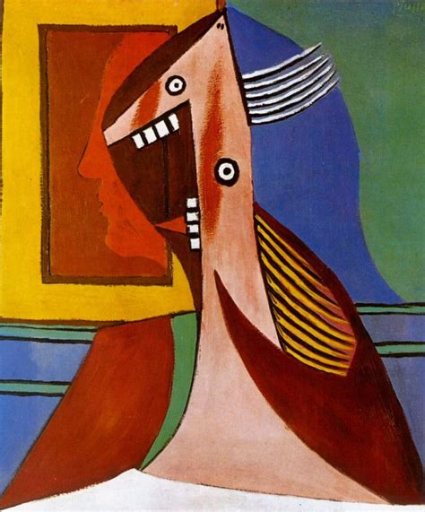 Buste De Femme Et Autoportrait Pablo Picasso Period