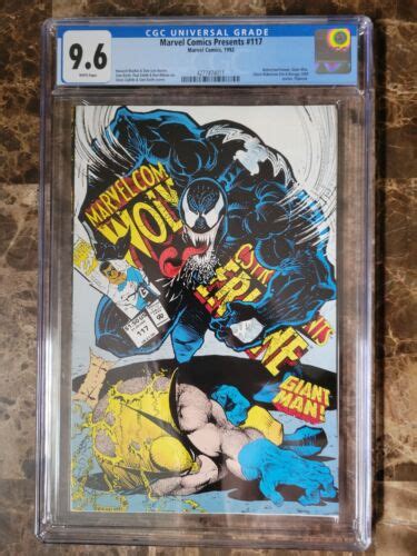 Marvel Comics Presents St Wolverine Vs Venom Battle Cgc Nm