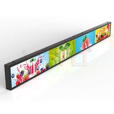 Veto Inch Wall Mount Digital Signage Stretched Bar Lcd Smart