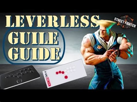 SF6 Guile Combos On Hitbox / Leverless Tips And Tricks (with handcam ...