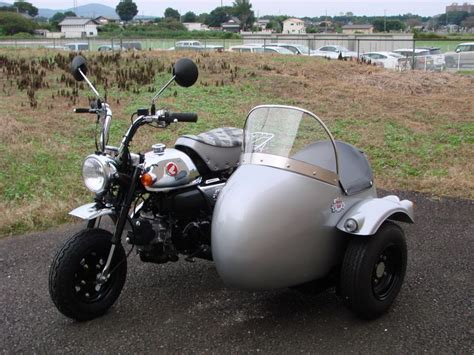 Honda Monkey Chrome Th Anniversary Special With Sidecar Z