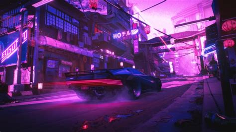 Cyberpunk 2077 Neon Night City Live Wallpaper - MoeWalls