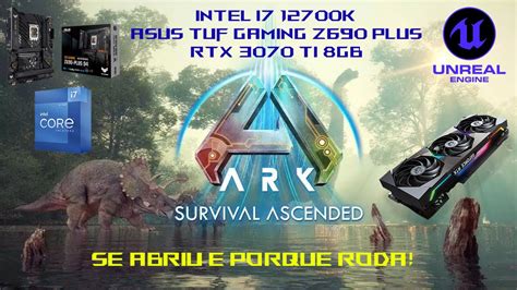 Ark Survival Ascended RTX 3070 TI Gameplay Benchmark Unreal Engine 5