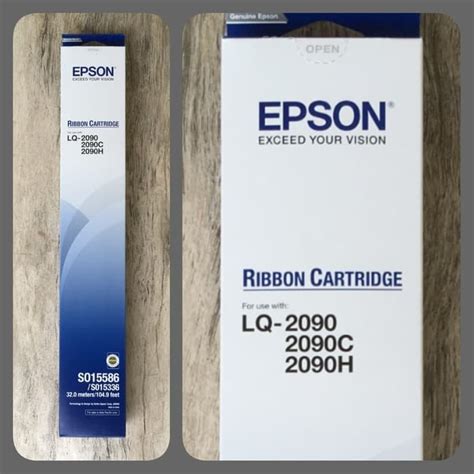 Plastic Epson Lq 2090 Ribbon Cartridge Packaging Type Box Model