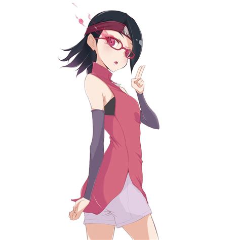 Sarada Uchiha Sarada Saradauchiha Uchiha Naruto Boruto うちはサラダ Uchiha Naruto Girls