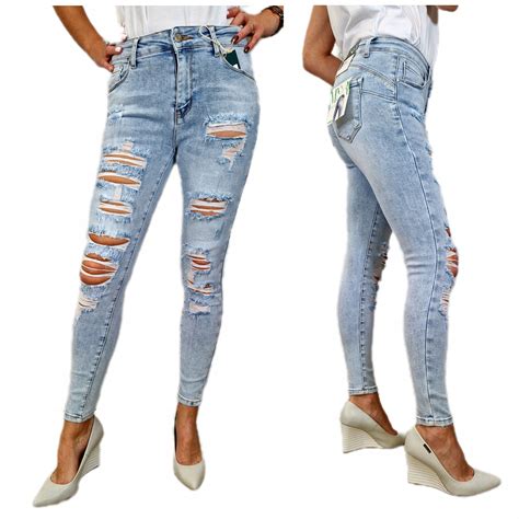 SPODNIE DAMSKIE JEANSY MODELUJĄCE PUSH UP M SARA 13743758196 Allegro pl