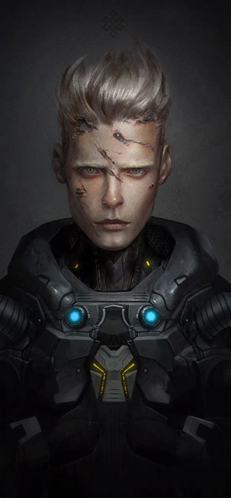 Mikhail By Gerryarthur Cyborg Robot Soldier Fighter Future Astronaut