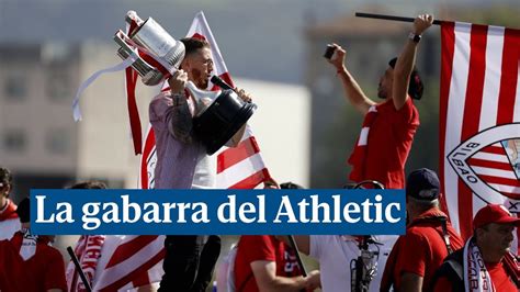 La Gabarra Del Athletic Club Celebra La Copa Del Rey Youtube