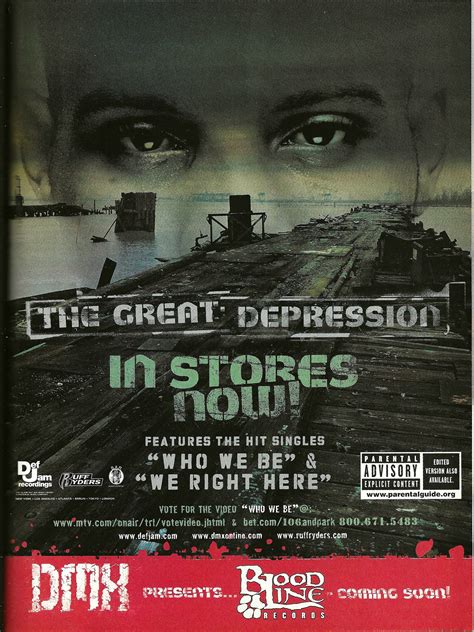 DatHipHopLife: DMX - The Great Depression Poster