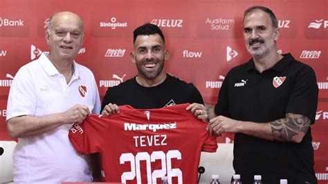 Tevez Renovó Su Contrato Con Independiente Hasta 2026 Deportes