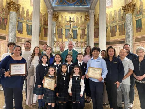 Catholic Students In The Diocese Of Brooklyn Honored For Their Work