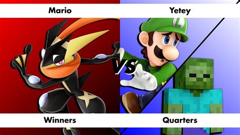 Smash Respawn Winners Quarters Mario Greninja Vs Yetey