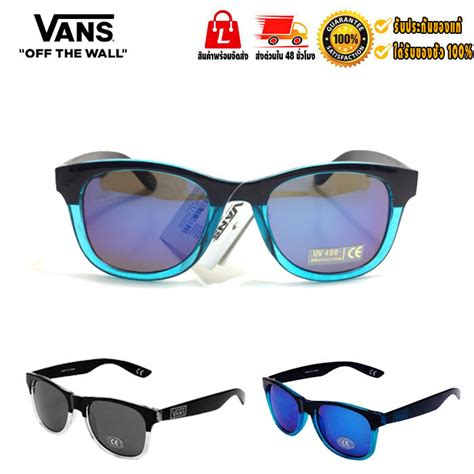 Riches Mall แว่น Vans Elsby Shades Matte Blue Sunglasses Unisex พร้อมส่ง แถมฟรีกล่อง มีเก็บ