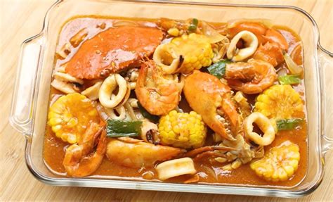 Resep Seafood Saus Padang Ala Chef Devina Hermawan Lengkap Cara