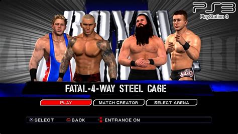 Wwe Svr Ps Randy Orton Vs Mike Knox Vs Jack Swagger Vs Ted