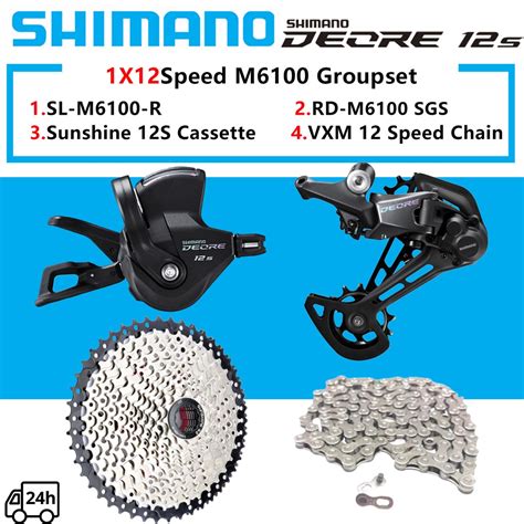 Shimano Deore M X Speed Groupset Mtb Shifter Lever Rear