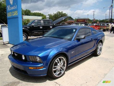 2006 Vista Blue Metallic Ford Mustang GT Premium Coupe 15339940 Photo