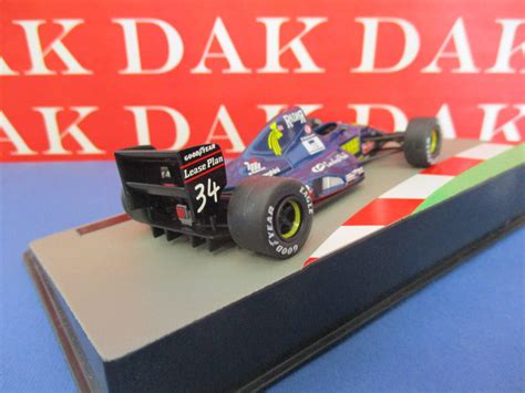 Die Cast 143 Modellino Auto F1 Lambo 291 1991 N Larini Dak Mantova Sas