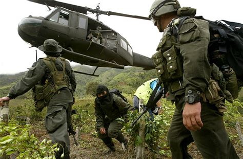 MILITARY MATTERS: Kicking Cocaine out of Colombia