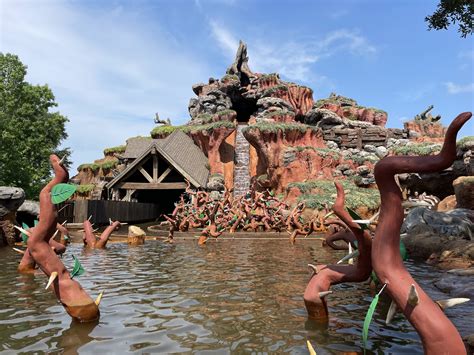 Splash Mountain Disney World Drop